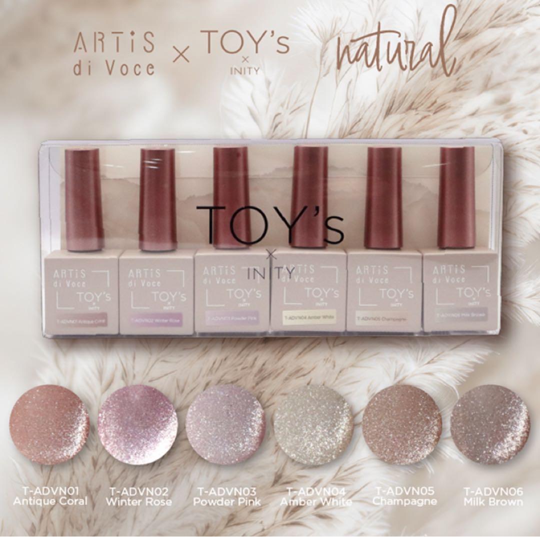 TOY’s × INITY トイズ アイニティ マグナチュラル6色セット