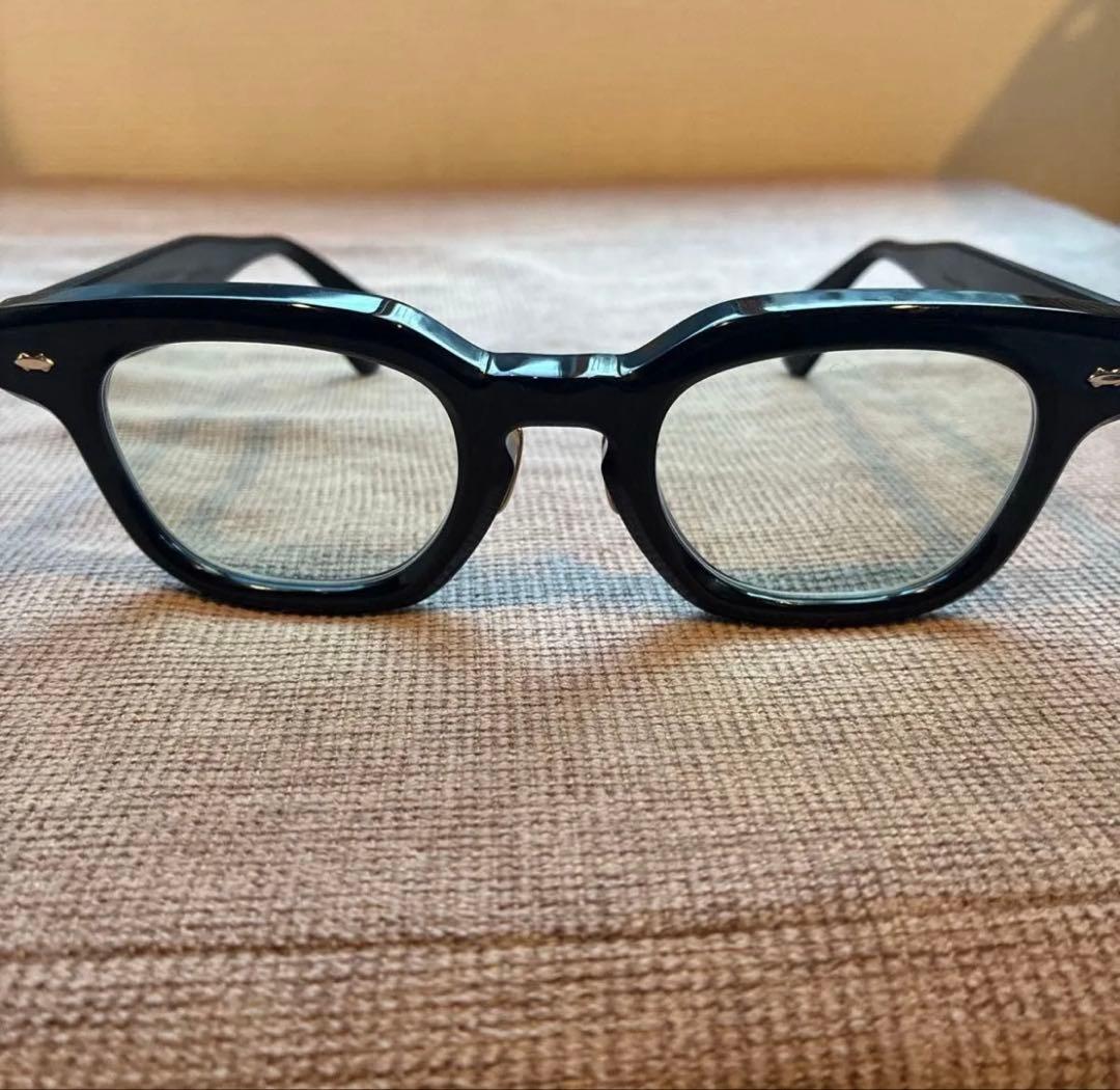 完売品JINS YUKIYO 鯖江黒漆MCF-24S-009定価24,900円