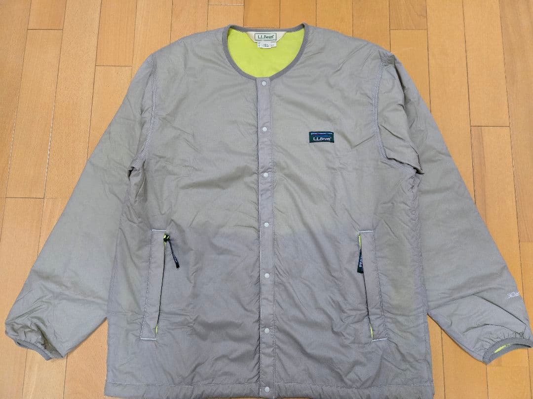 【tak❗】L.L.Bean ハリントンクルーネック中綿ジャケット （L）
