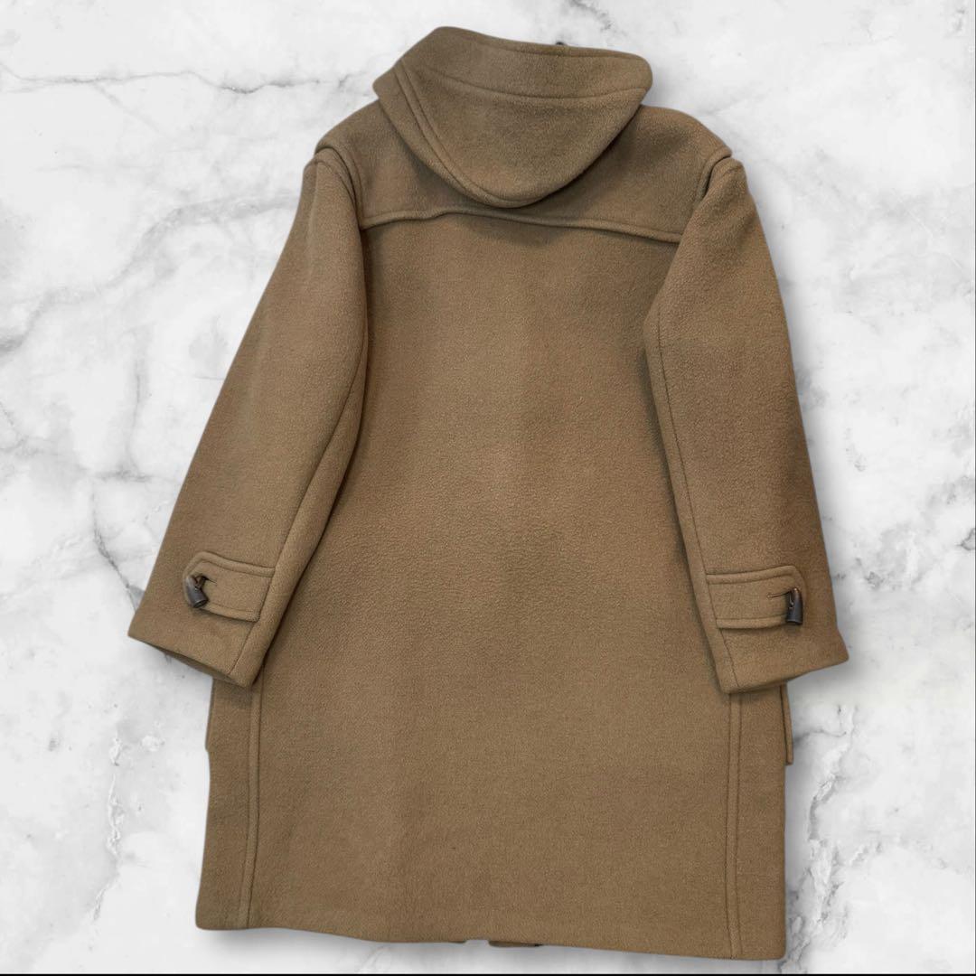 大きめ3〜4L】バーバリー ダッフルコート ノバチェック キャメル