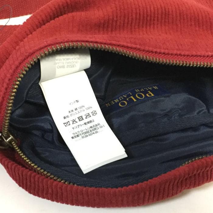 新品 タグ付き ポロラルフローレン コーデュロイ ウエストパック