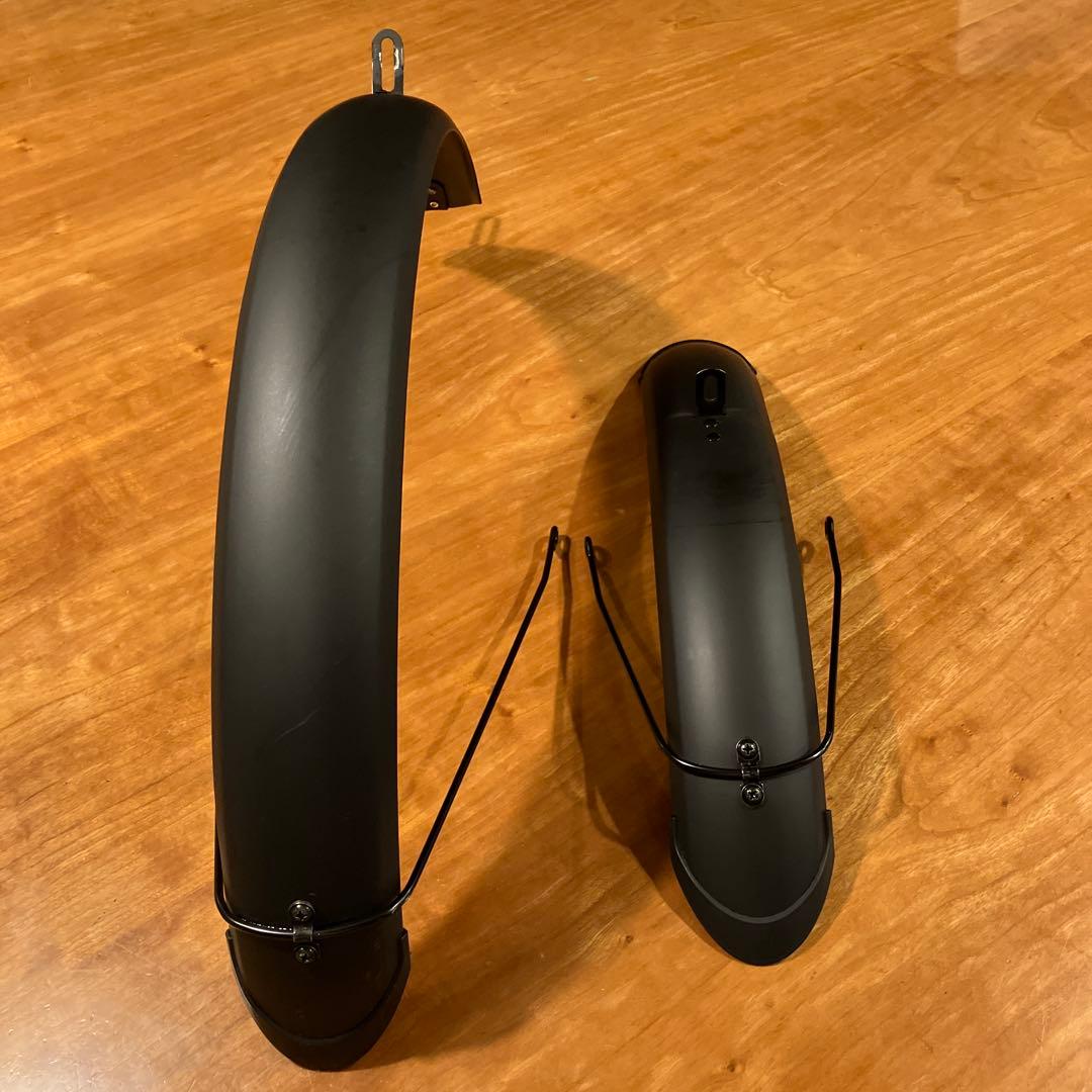 MATE fusion メイト　フュージョン泥よけセット ブラック 前後用