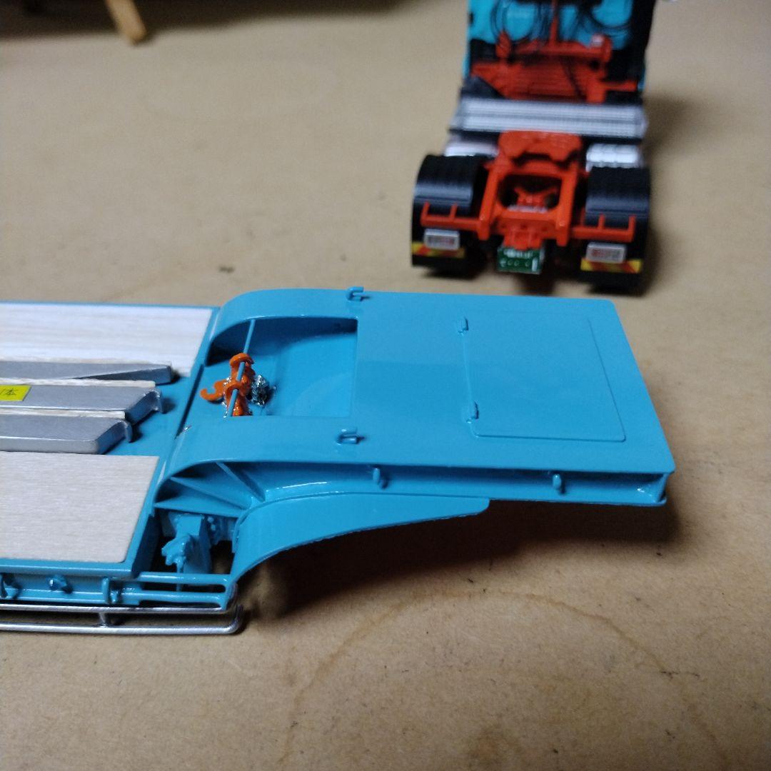 1/50ケンクラフト日野プロフィア4✕2トレーラー特注重機運搬台車