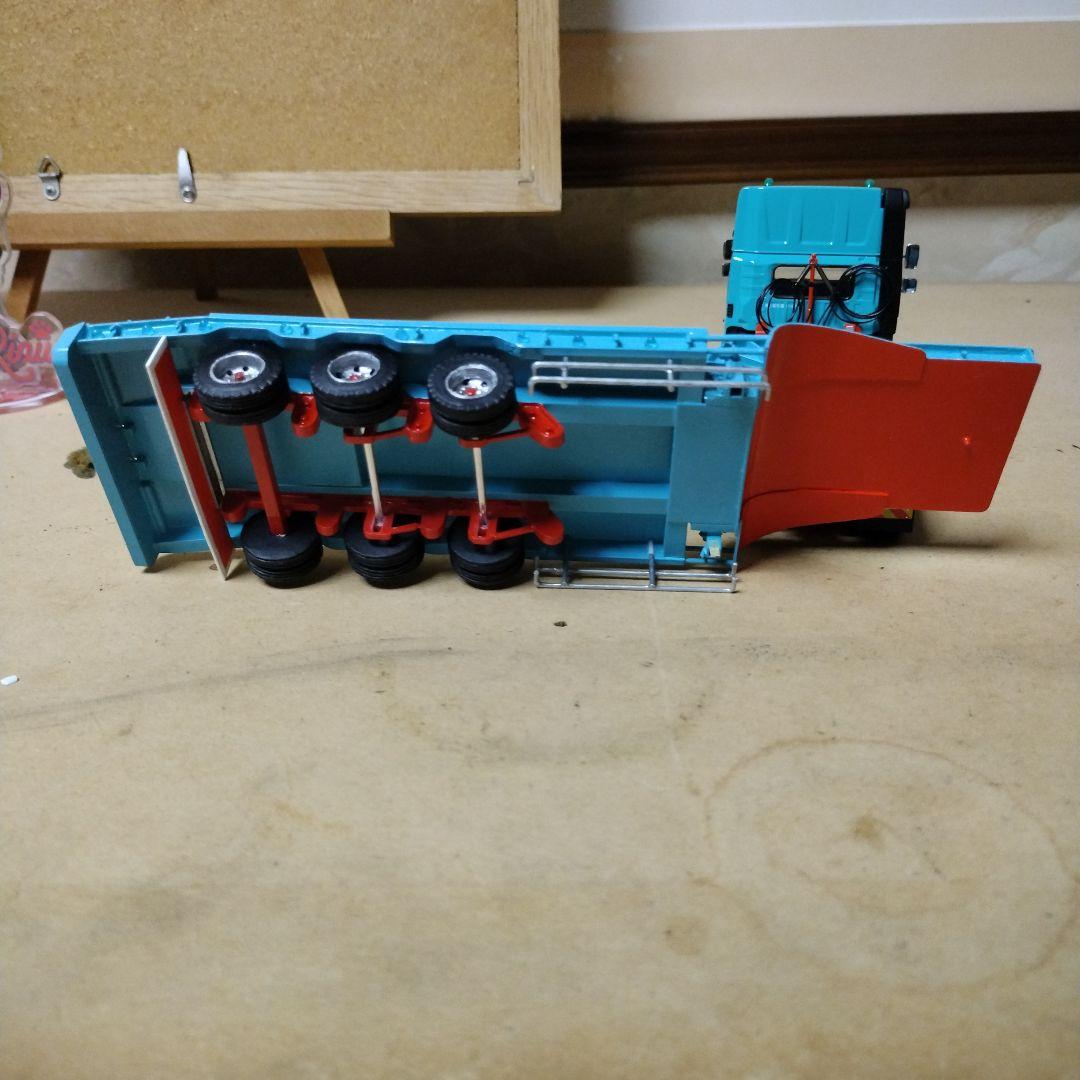 1/50ケンクラフト日野プロフィア4✕2トレーラー特注重機運搬台車