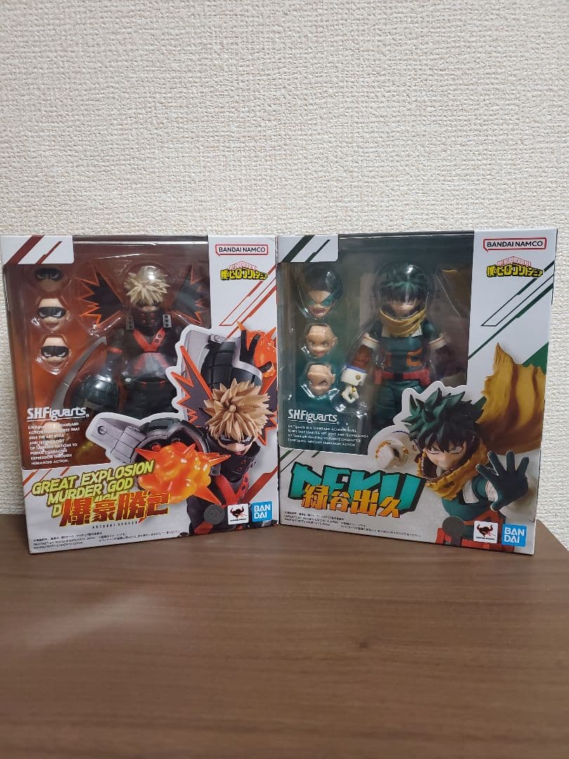 SHFiguarts ヒロアカ フィギュアーツ【新品未開封 爆豪勝己】 緑谷出久