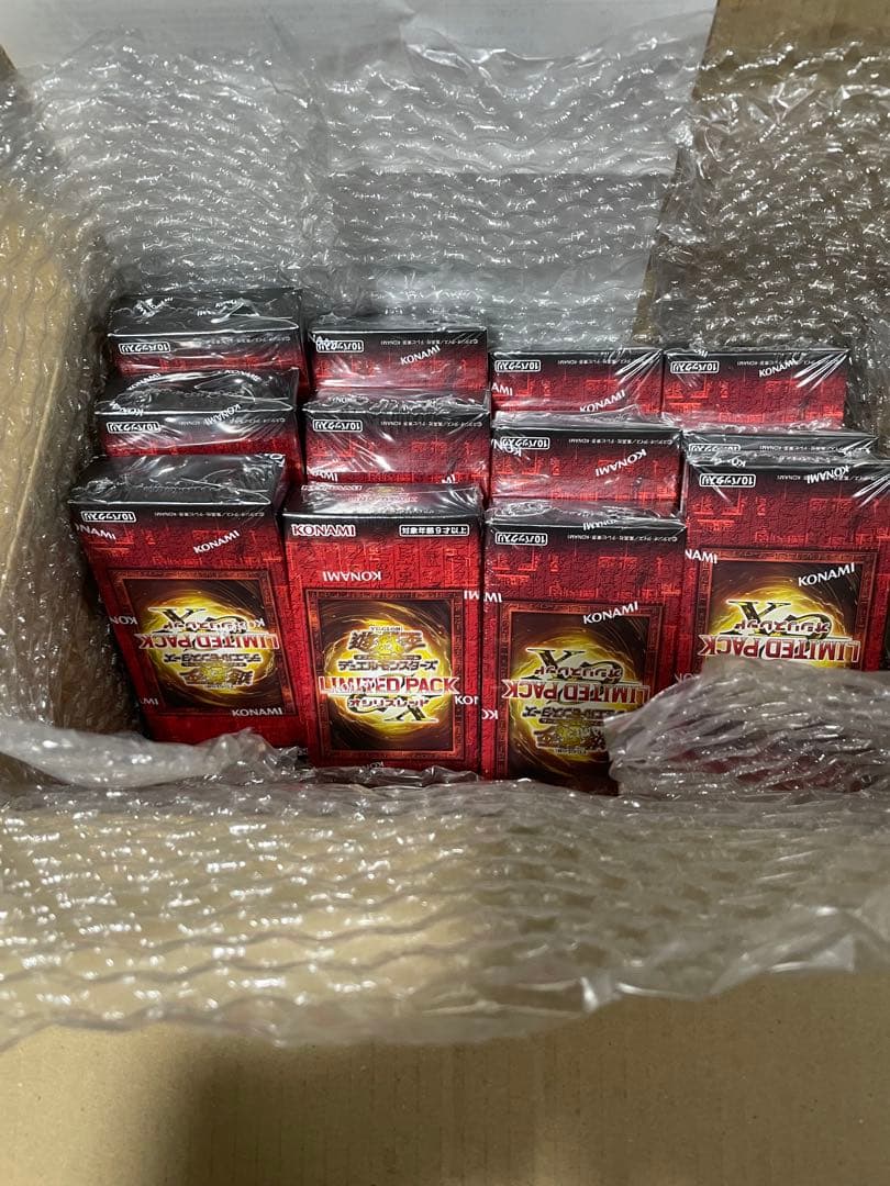 遊戯王　LIMITED PACK オシリスレッド　未開封12box