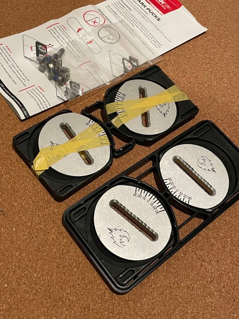 Spark R&D Pucks スプリットボード用ビンディングパック