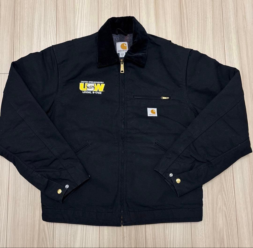 carhartt デトロイトジャケット　USA製 ブラック