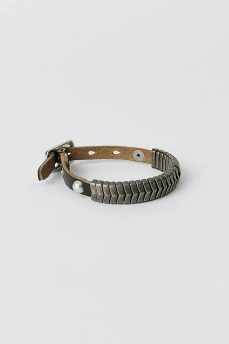 アクセサリー our legacy SPINE BRACELET BLACK