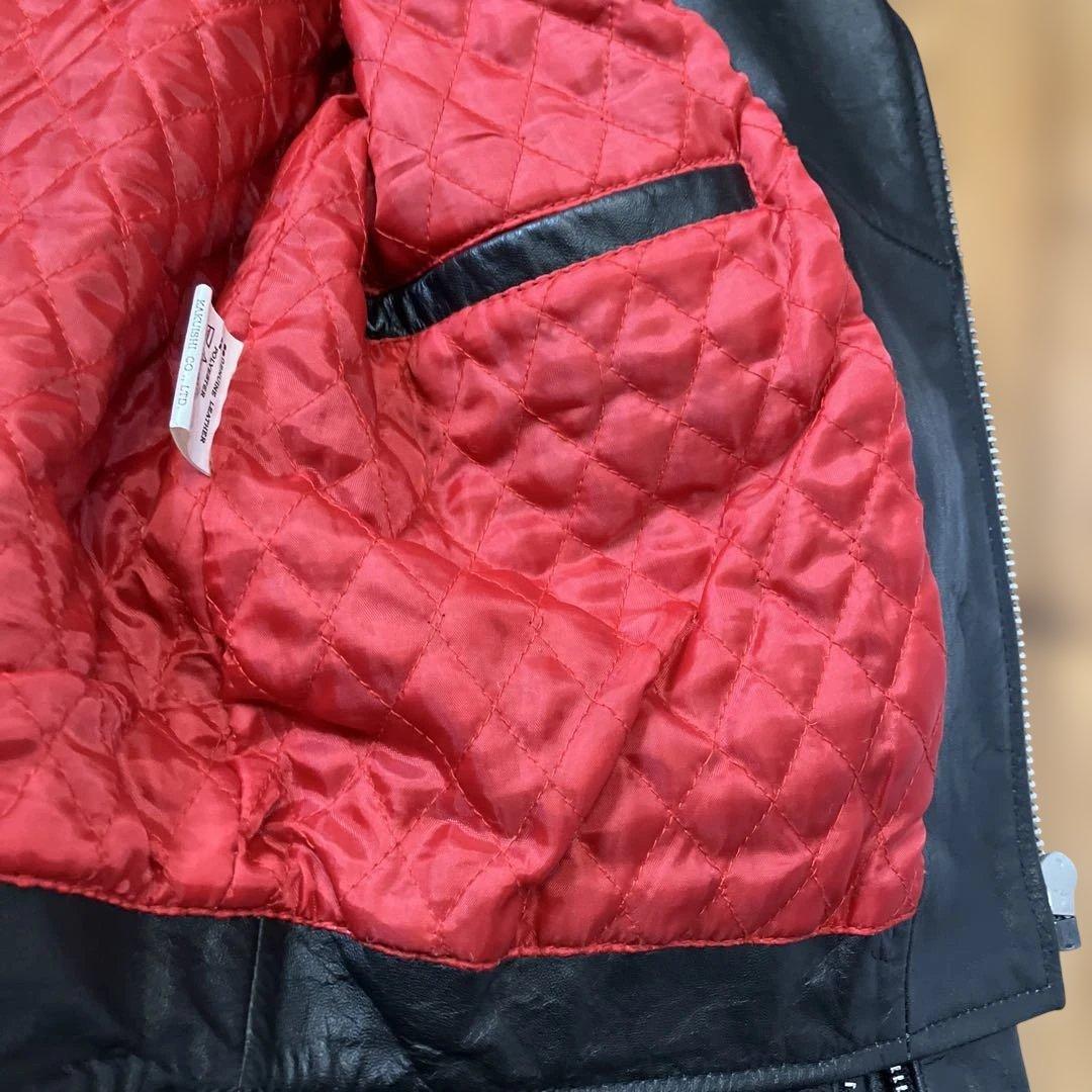 KAKUISHI 本革 ダブルライダースジャケット - メルカリ