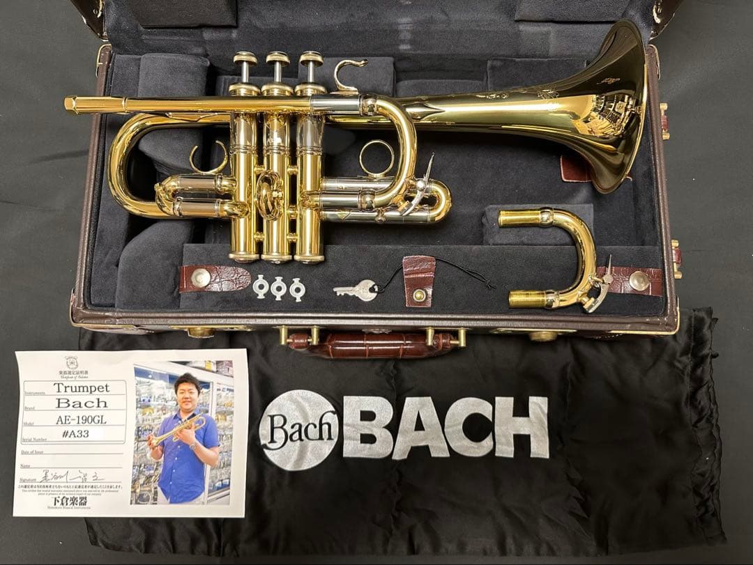 V.BachアルティザンE♭管 AE190GL 長谷川智之氏選定品 [中古]