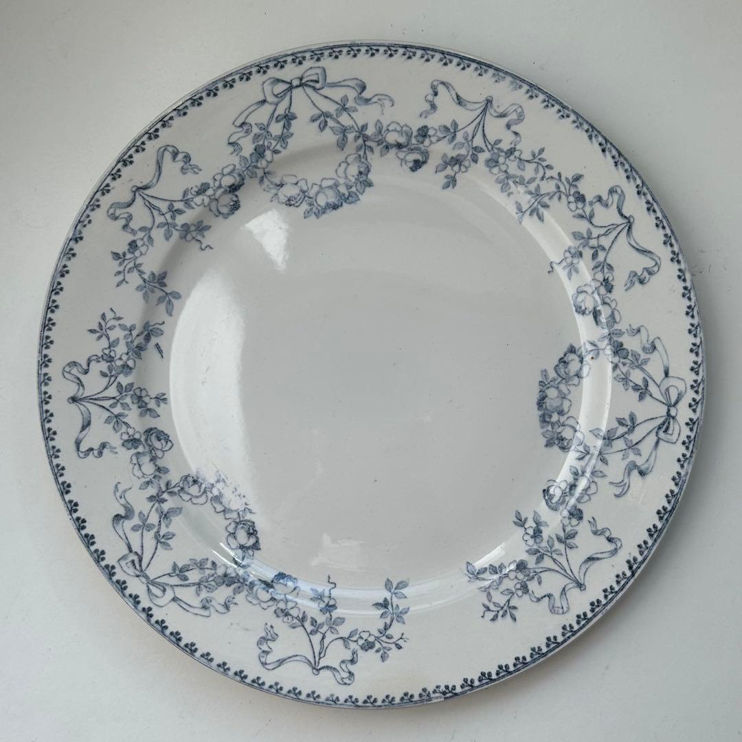 フランスアンティーク サルグミンヌ モーツァルト ディナープレート