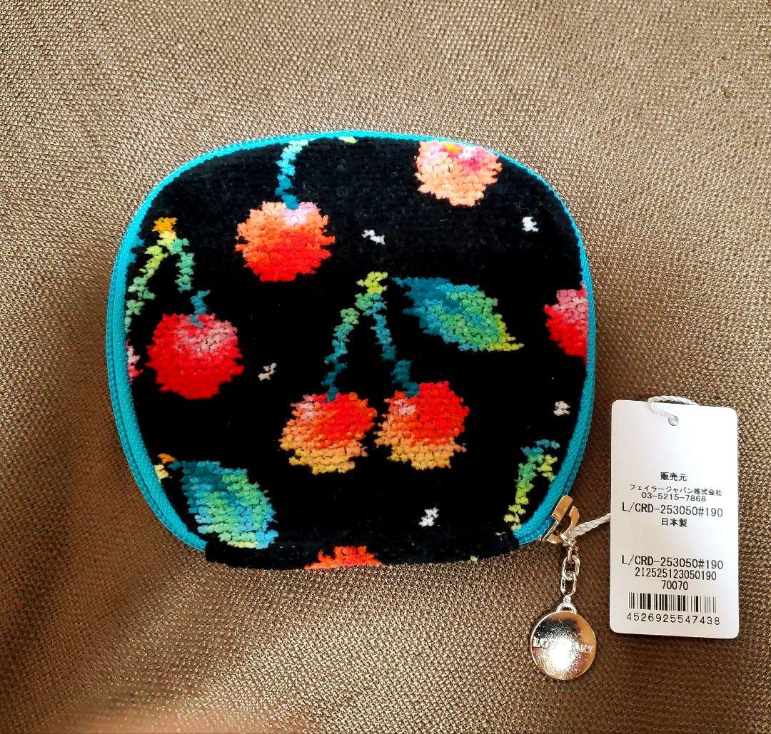 最終値下げ！ラブラリーバイフェイラー チェリー ドット ポーチ 新品未使用 2025年2月新作】ラブラリーバイフェイラー『チェリードット』全