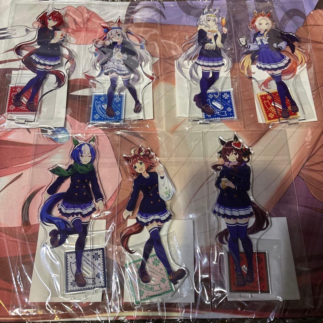 ウマ娘　アクリルスタンド　セブンイレブンコラボ　全7種セット ウマ娘』3周年記念グッズがセブンネット・セブンイレブンで発売
