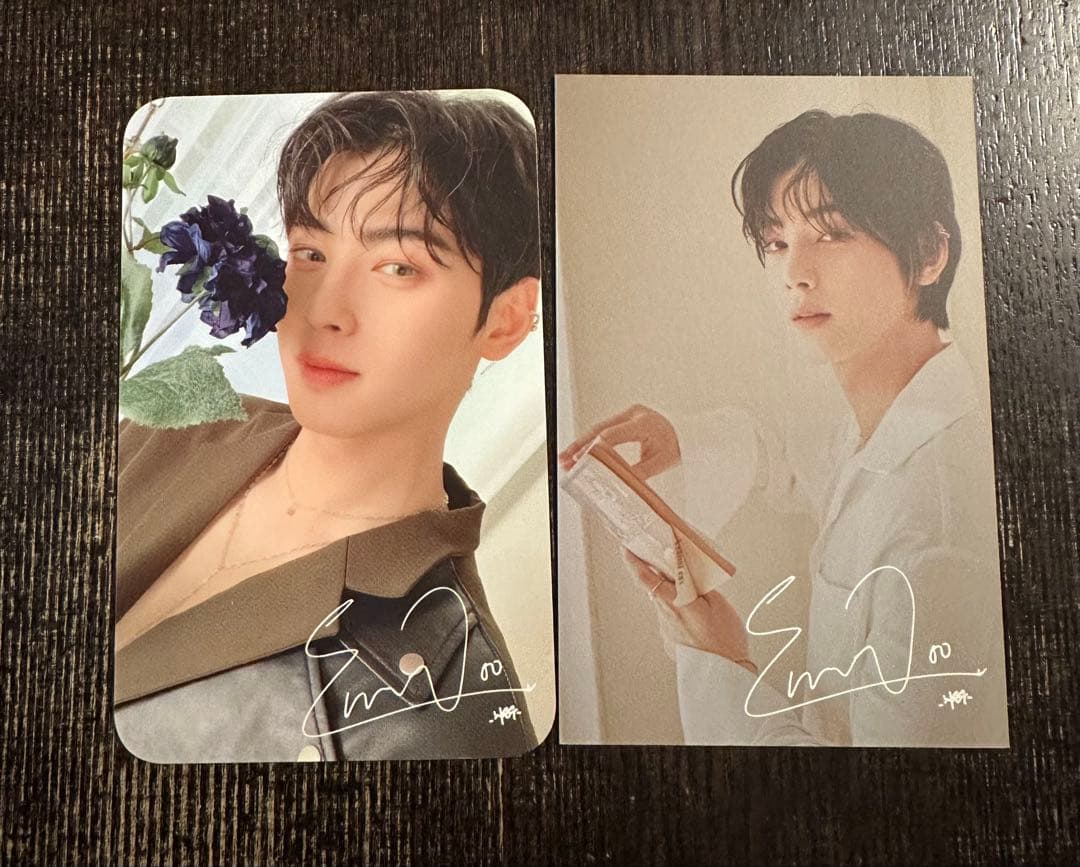 【期間限定値下げ】ASTRO チャウヌ ウヌ BLUEFRAME 限定トレカ チャ・ウヌ ASTRO アストロ チャウヌ グッズ スペシャルフォトカード