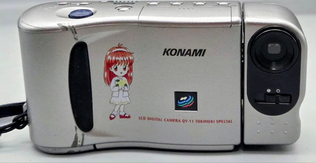【レア品】ときめきメモリアル　1.8型デジカメQV-11 コナミ　カシオ製