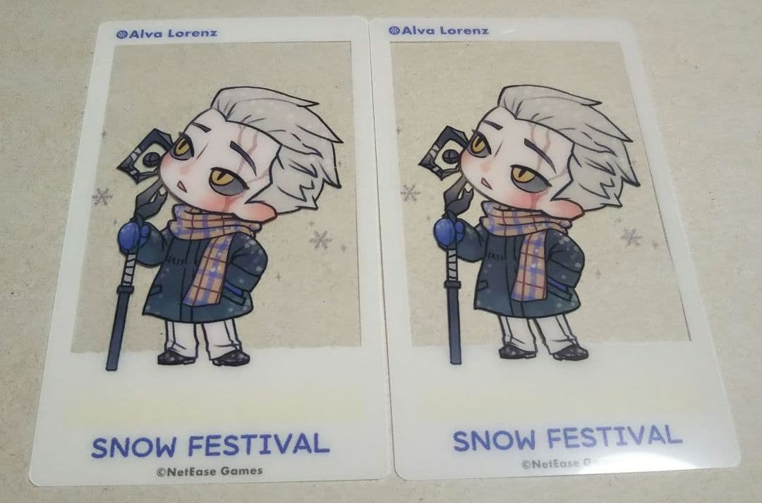 第五人格 identityⅤ 雪まつり2025 トレーディングクリアカード 隠者