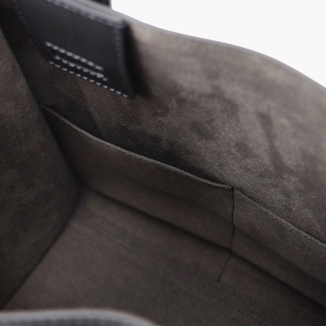 ラ*ビ様 FARO グレー レザー トート Calma Tote TalI Ne