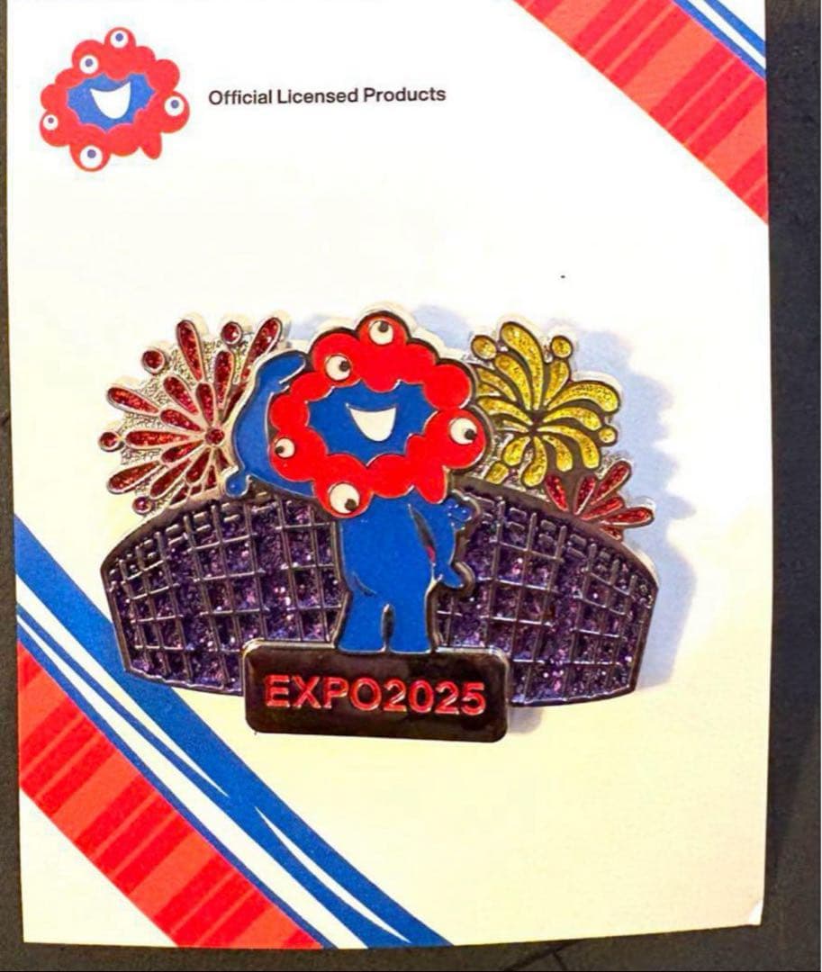 大阪万博 公式 EXPO2025 ミャクミャク ピンバッジ 花火 大屋根リング