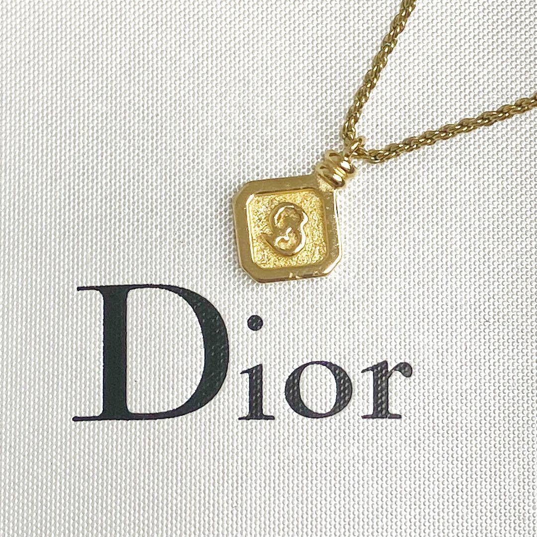美品✨ クリスチャン ディオール ネックレス CD サークル ゴールド