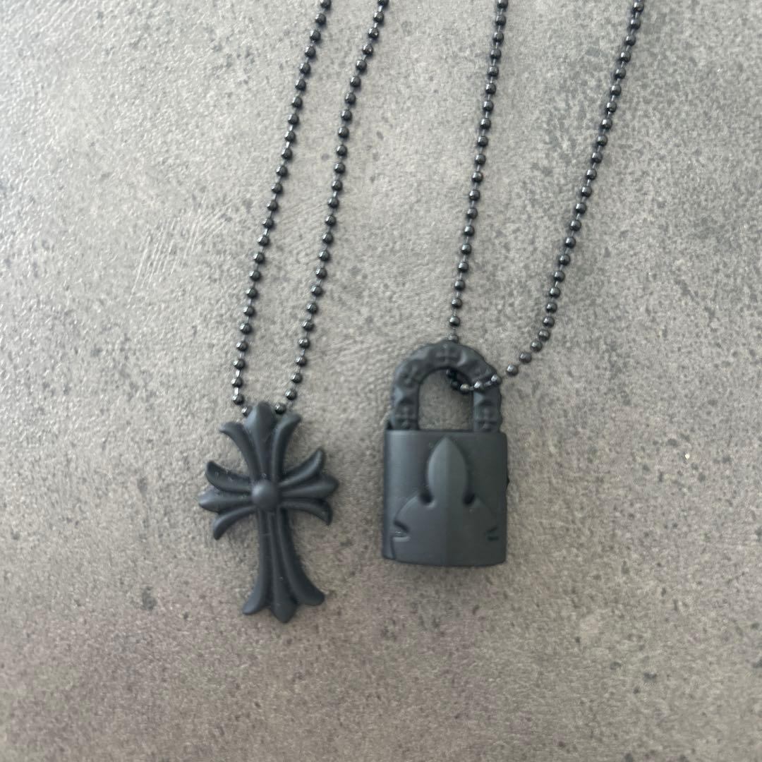 クロムハーツ　ラバーネックレス　2点