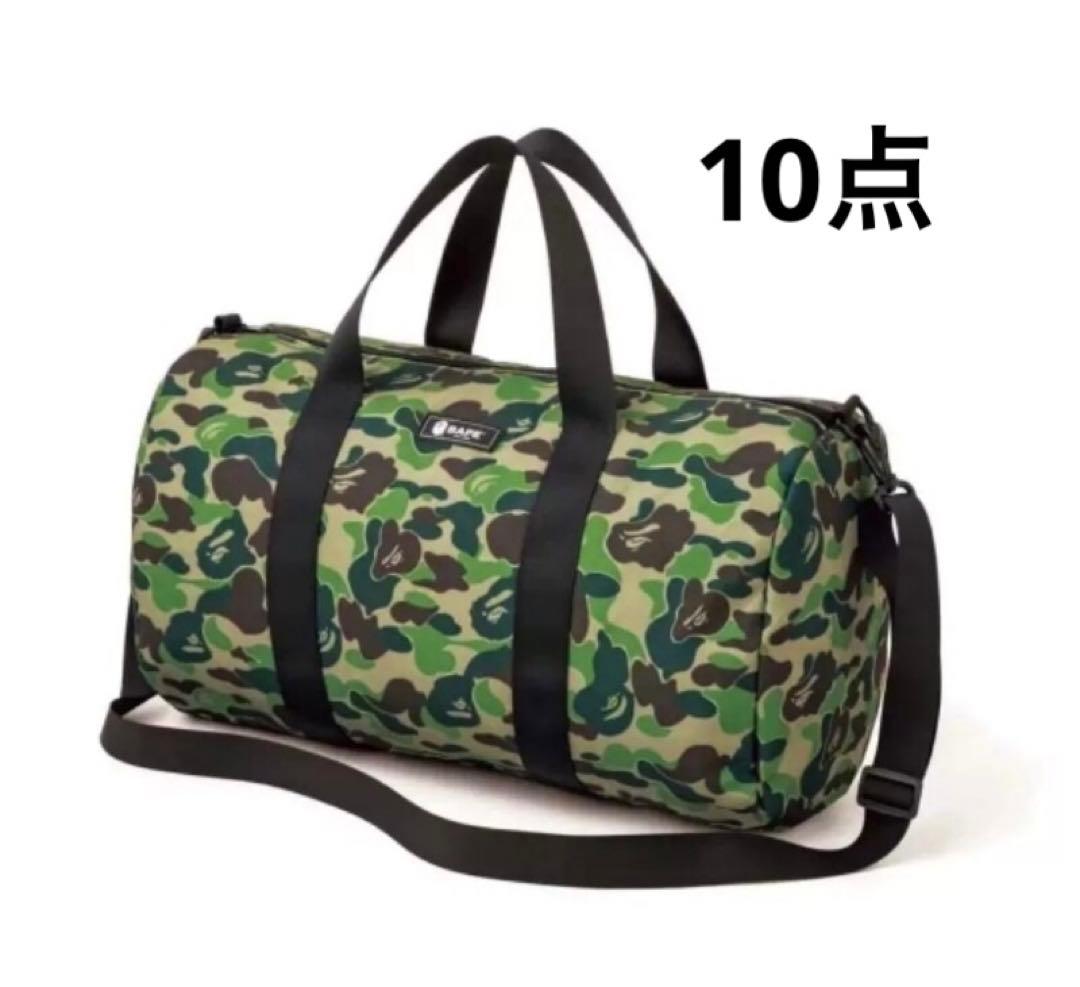 BAPE◆A BATHING APE／◆迷彩大容量ボディバッグ◆付録品ノベルティ