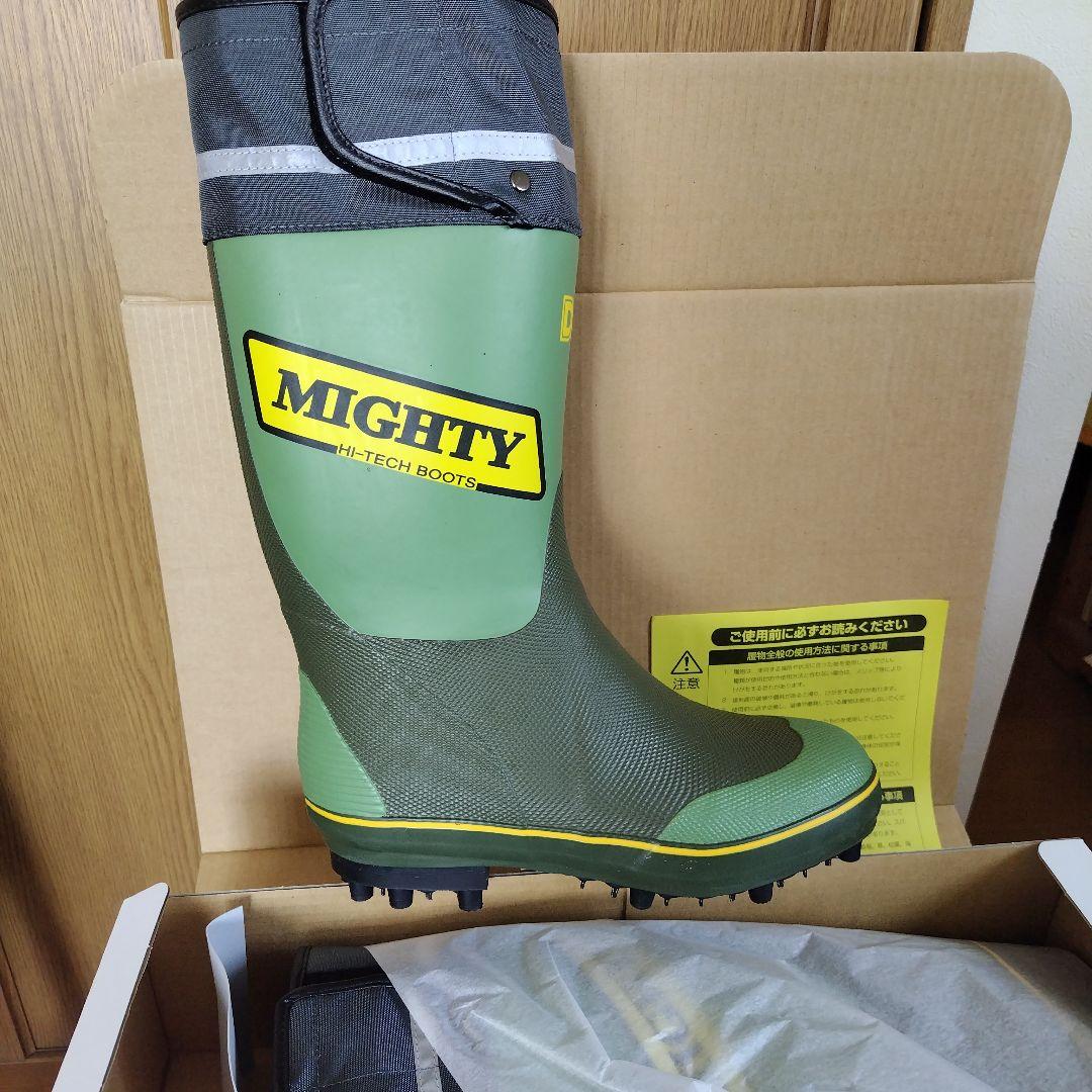 大同石油マイティーNSブーツ グリーン
