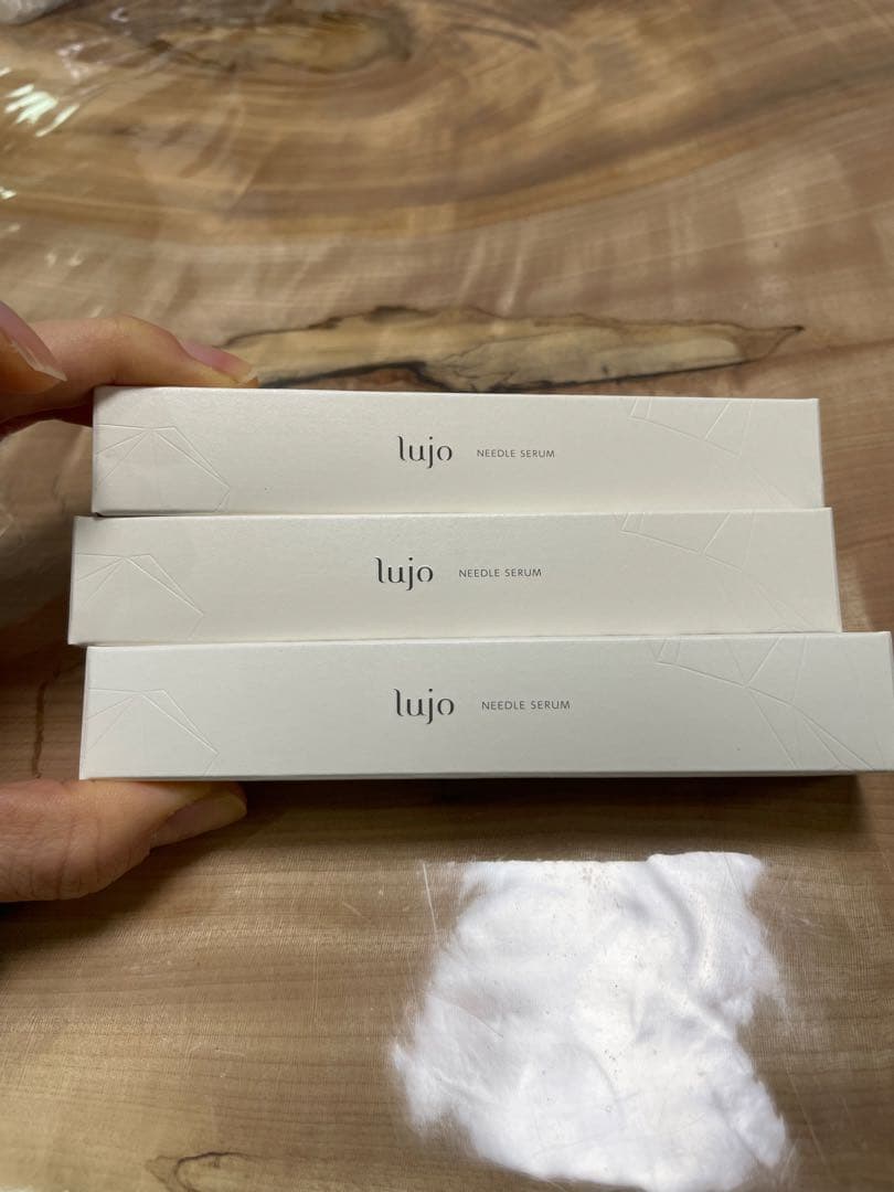未使用新品・ルジョー ニードルセラム<美容クリーム>9g・3本セットで