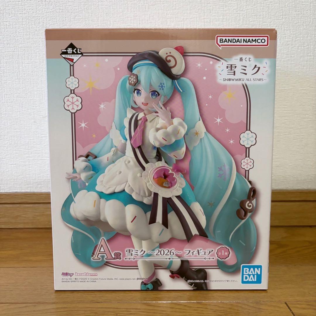 お値下げ】雪ミク 2026年 一番くじ A賞 フィギュア - メルカリ