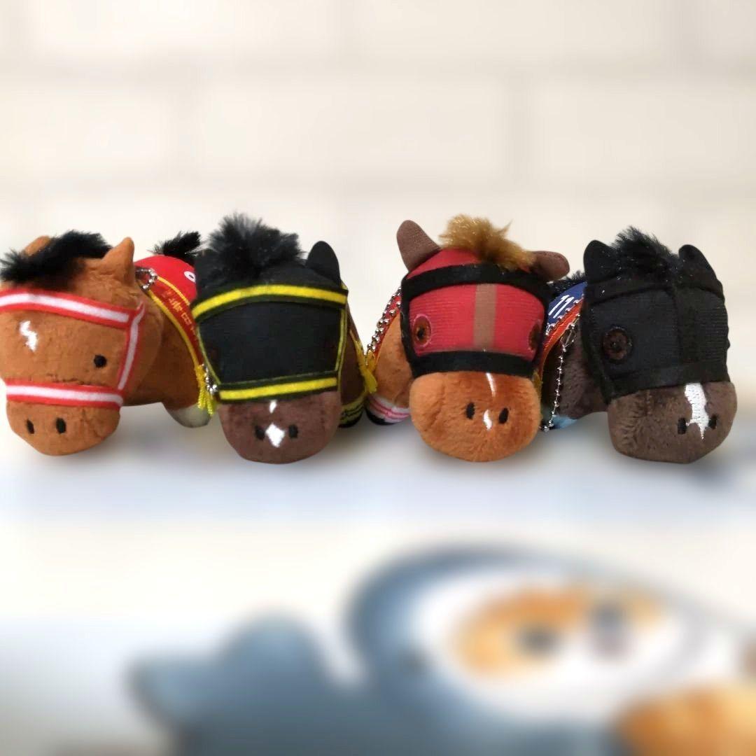 サラブレッドコレクション ぷちマスコットボールチェーン4 4頭セット