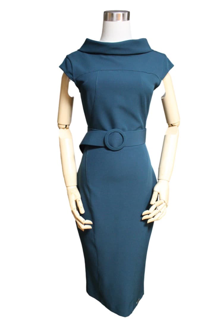 RINASCIMENTリナシメント　ワンピース XS　グリーン　美品　イタリア製