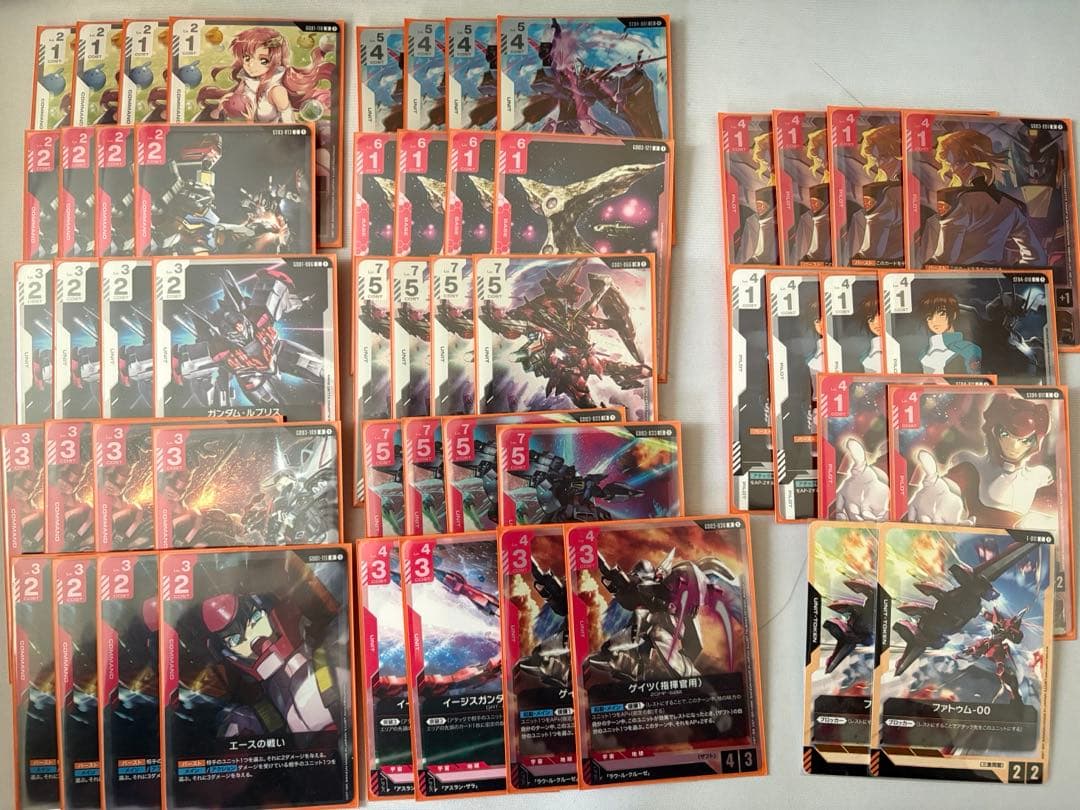 ガンダムカードゲーム 赤白SEED デッキ - メルカリ