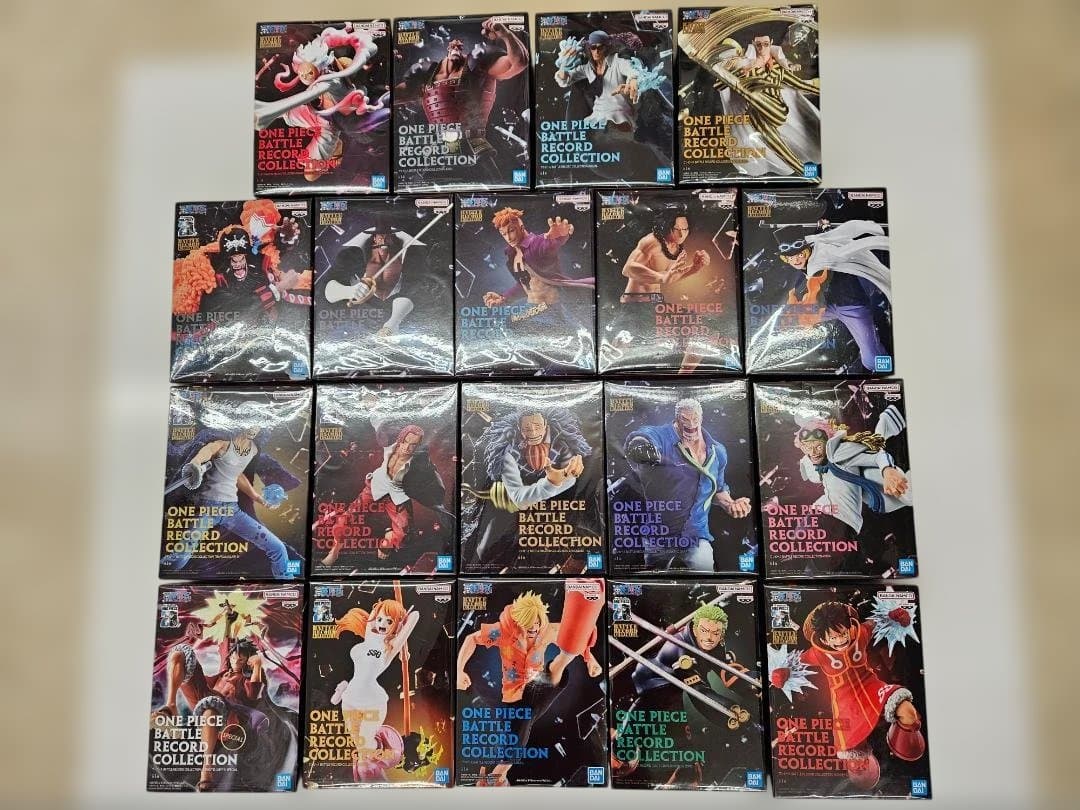 ワンピース BATTLE RECORD COLLECTION フィギュア セット