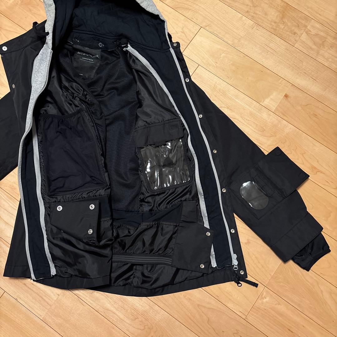 美品】 AA HARDWEAR ダブルエー スラッシャー ウェア 黒赤 スノボ