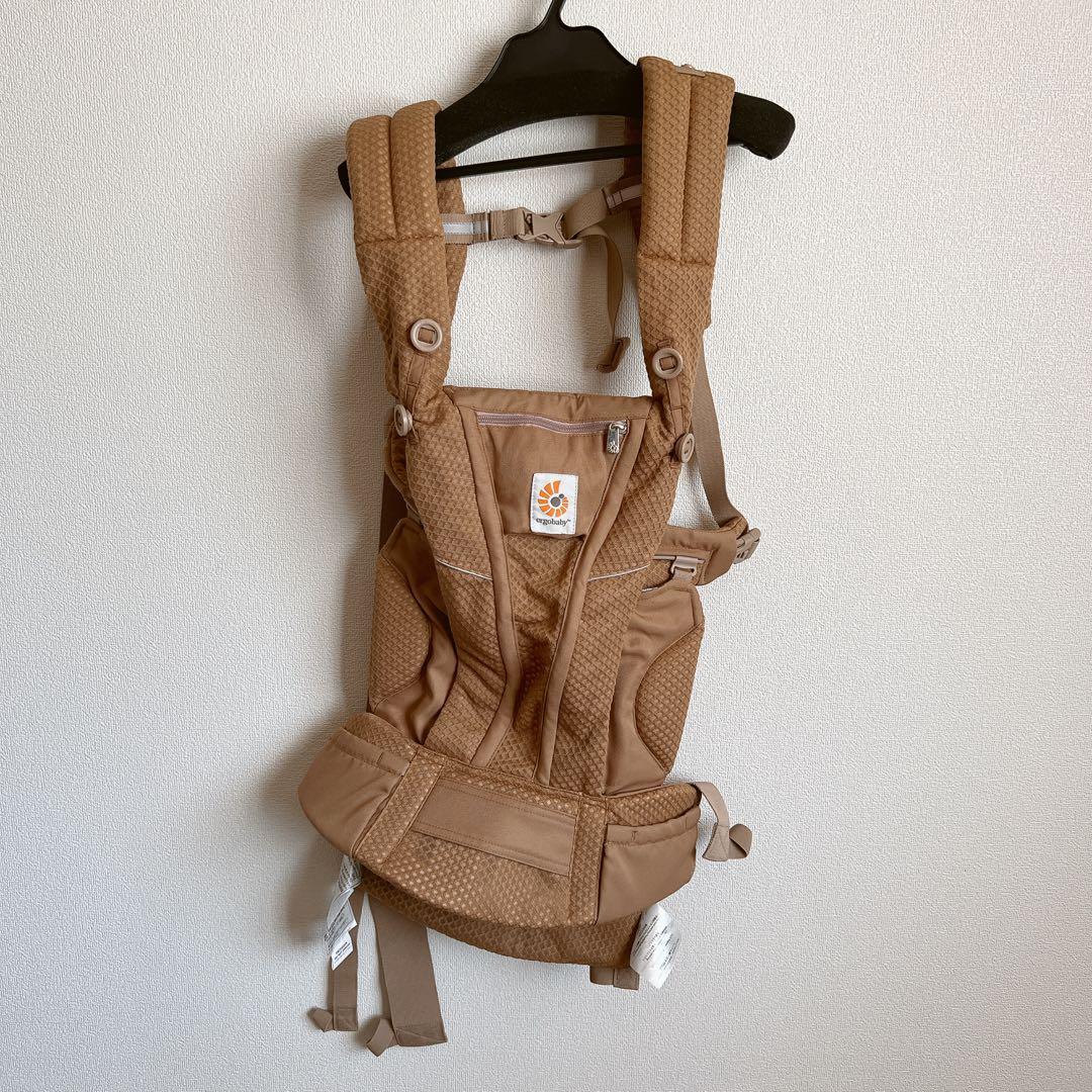 未使用品】ergobaby OMNI breeze 抱っこ紐 キャメルブラウン - メルカリ