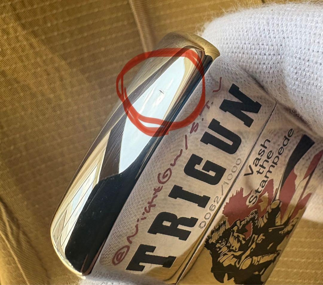 ☆アニメ初期1998年頃の物☆【TRIGUN】トライガンライター 62/1000