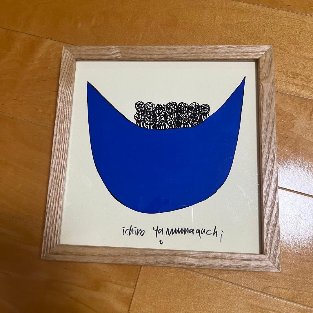 山口一郎　hana - face blue HANA Blue No.1 山口一郎 idee - メルカリ