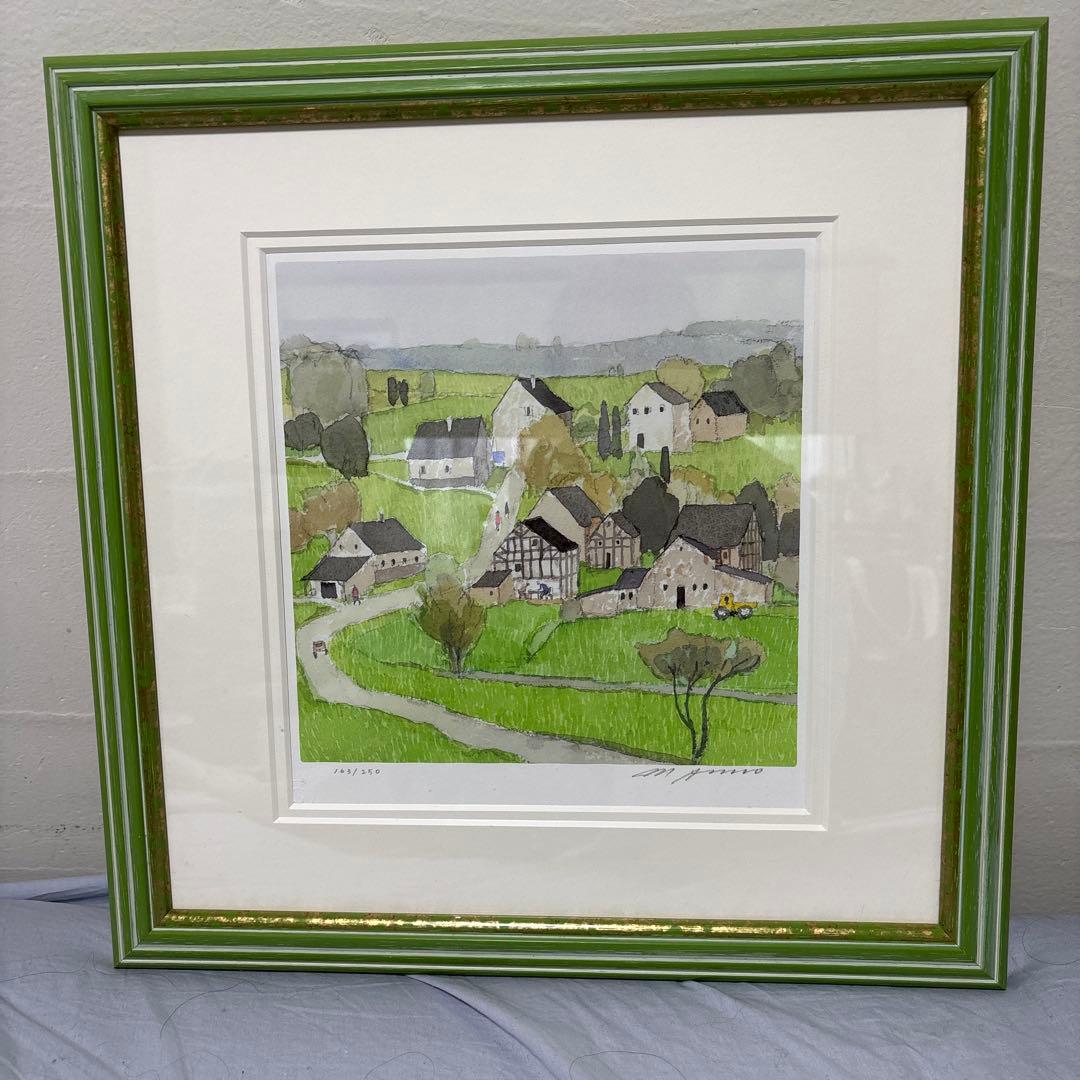 安野光雅 AWEL（バルキー） ジクレー版画