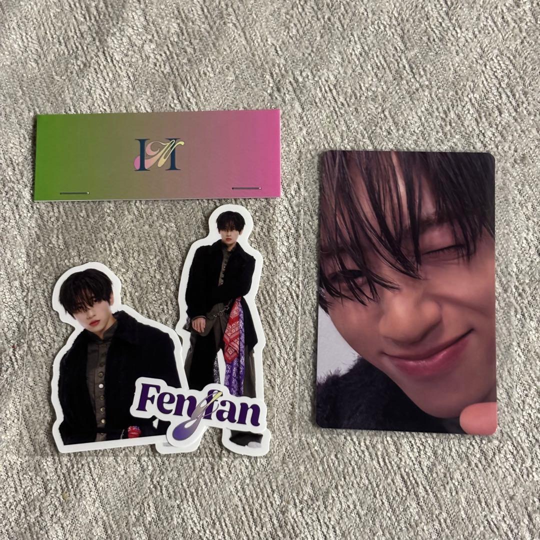 INI ポップアップ 109 ステッカー 7000円トレカ 許豊凡 フェンファン