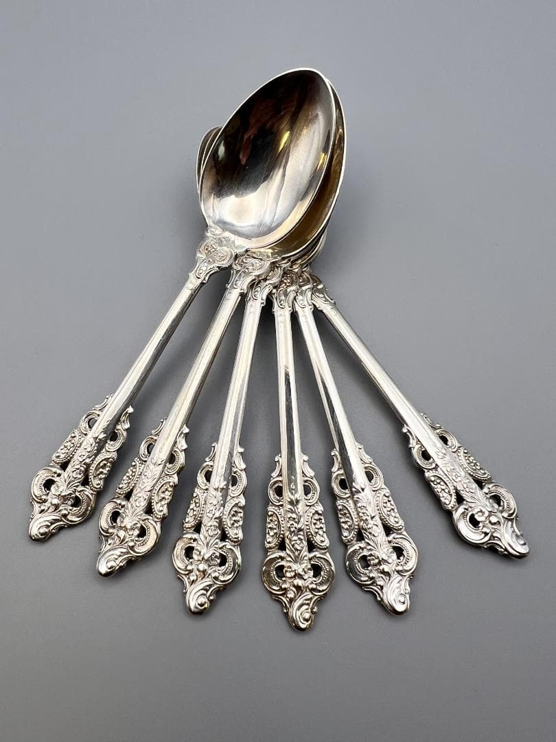 ユリッペ様専用 銀製 MIYATA刻印 スプーン 6点セット 重量約：112g