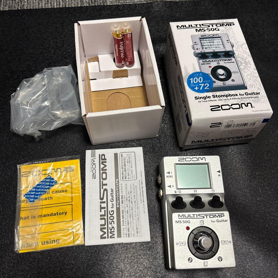 ZOOM MS-50G ギターエフェクター Amazon | ZOOM (ズーム) MS-50G/Multi Stomp (Guitar EFFECTS PEDAL
