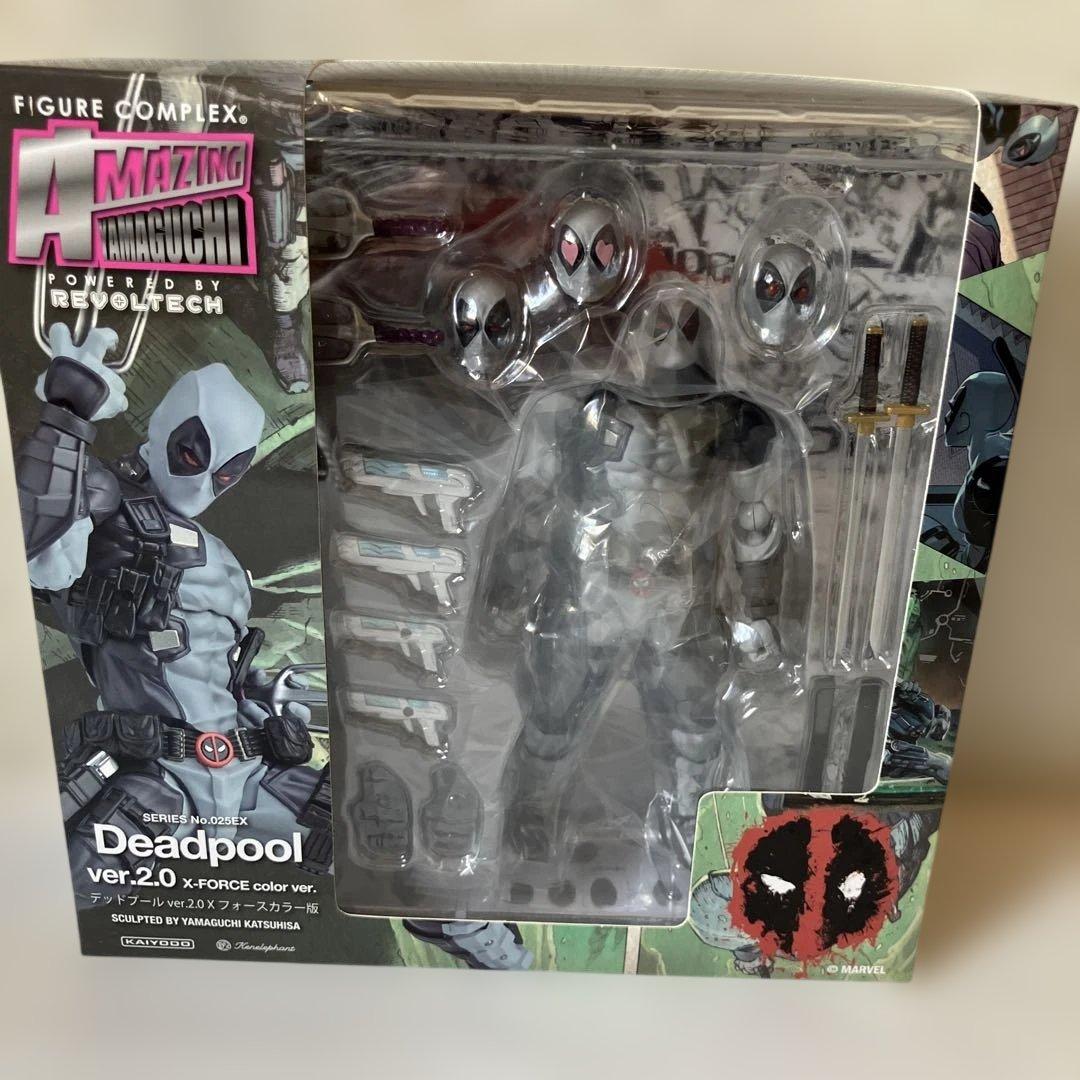 Deadpool ver.2.0 X-Forceカラー フィギュア デッドプール】アメイジング・ヤマグチ『デッドプール ver.2.0 X