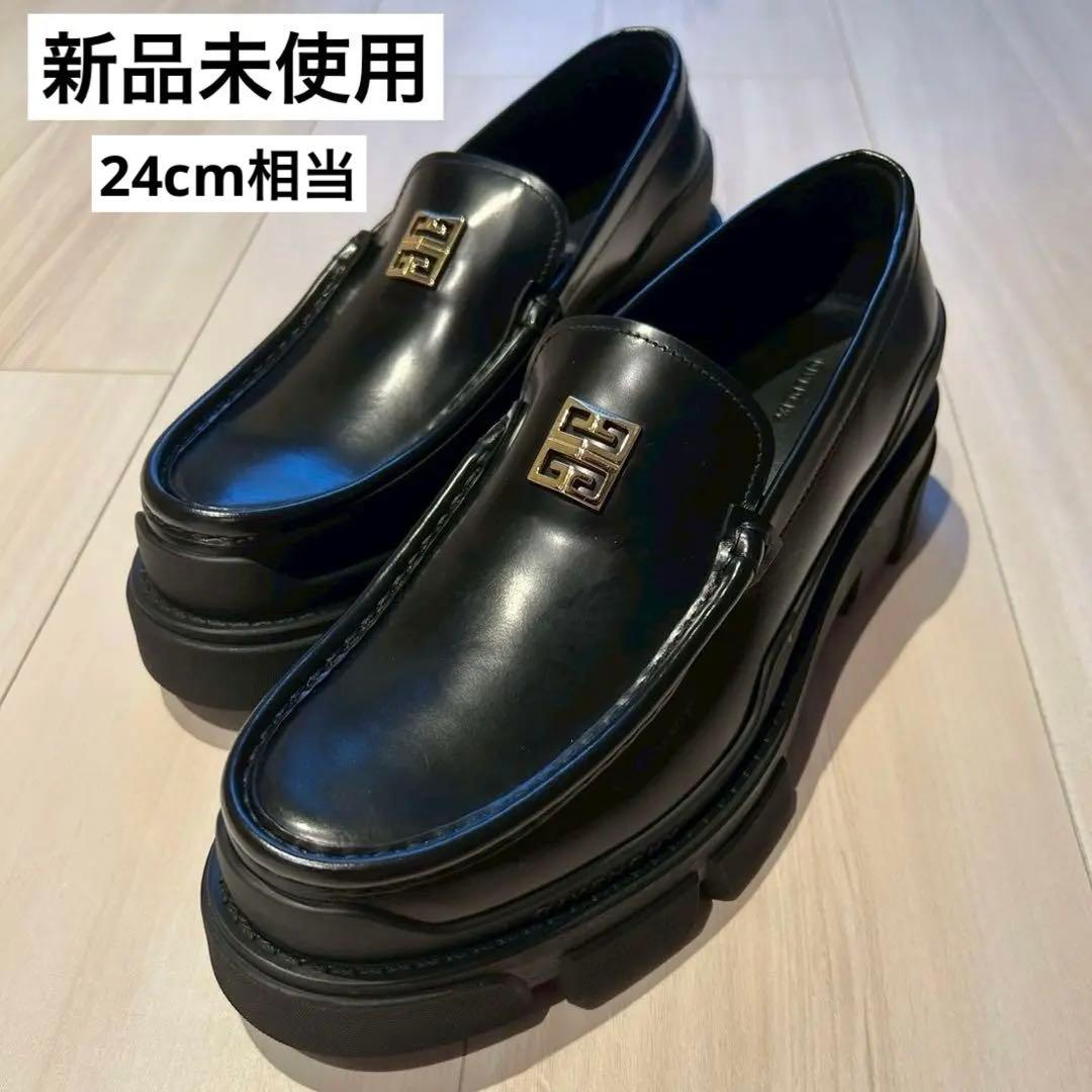 GIVENCHY TERRA LOAFERS ブラック 38