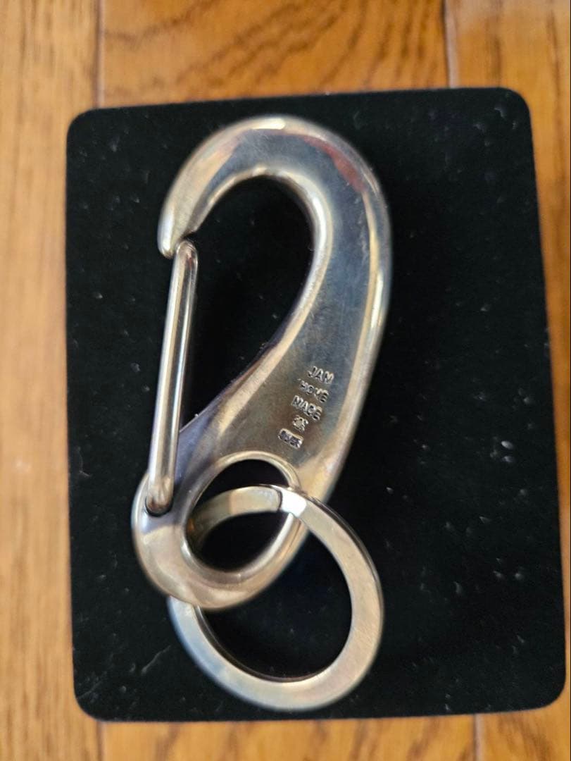 新品未使用】ジャムホームメイド　カラビナシルバー925