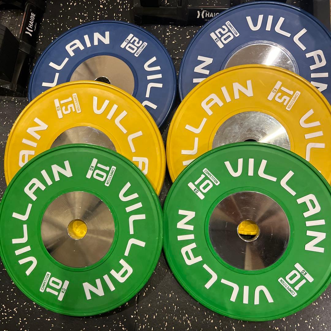 【大阪引き取り】VILLAIN コンペティションバンパープレート2.0 6枚組