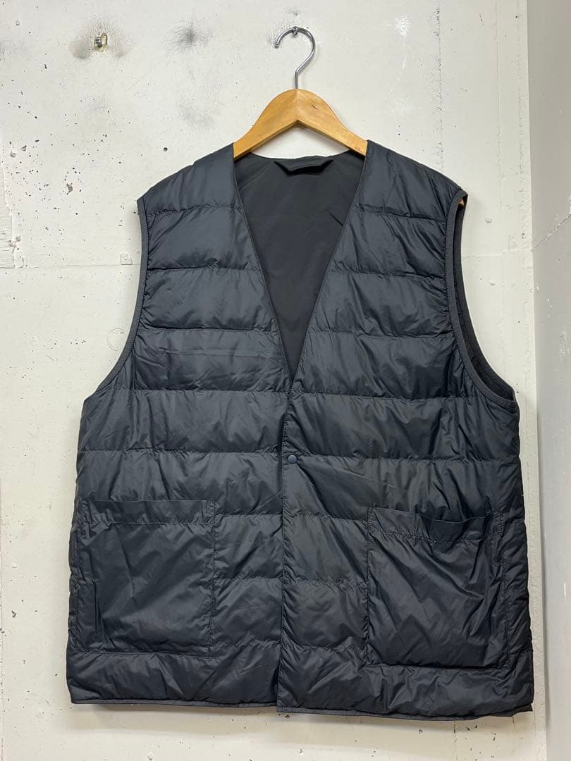 MUJI Labo 撥水 ポケッタブル リバーシブル ダウンベスト L-XL - メルカリ