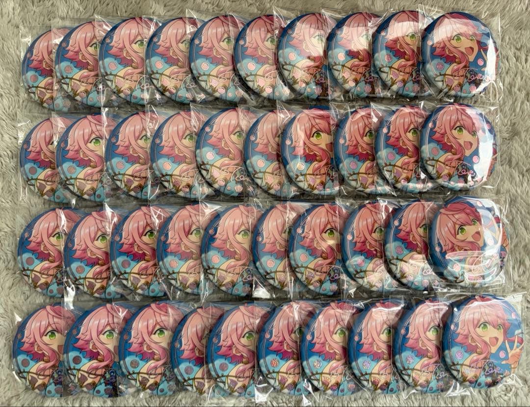 あんスタ 中国 招募 招募缶 缶バッジ 缶バ 姫宮 桃李 40個