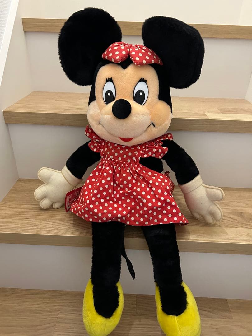 東京ディズニーランド開園激レア1982 ミッキー&ミニーぬいぐるみ