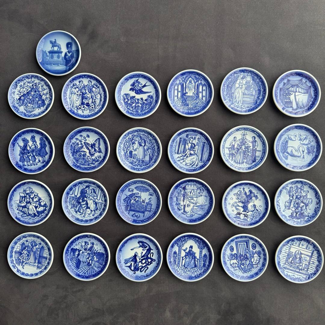   アンデルセン8cmミニチュアプレート25枚 楽天市場】【要エントリ全ポイントback抽選!】ROSENDAHL Andersen