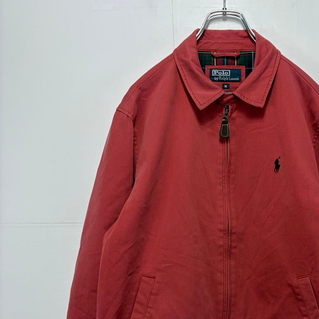 u*b様 ポロ ラルフローレン スウィングトップ ジャケット 刺繍ロゴ 古着
